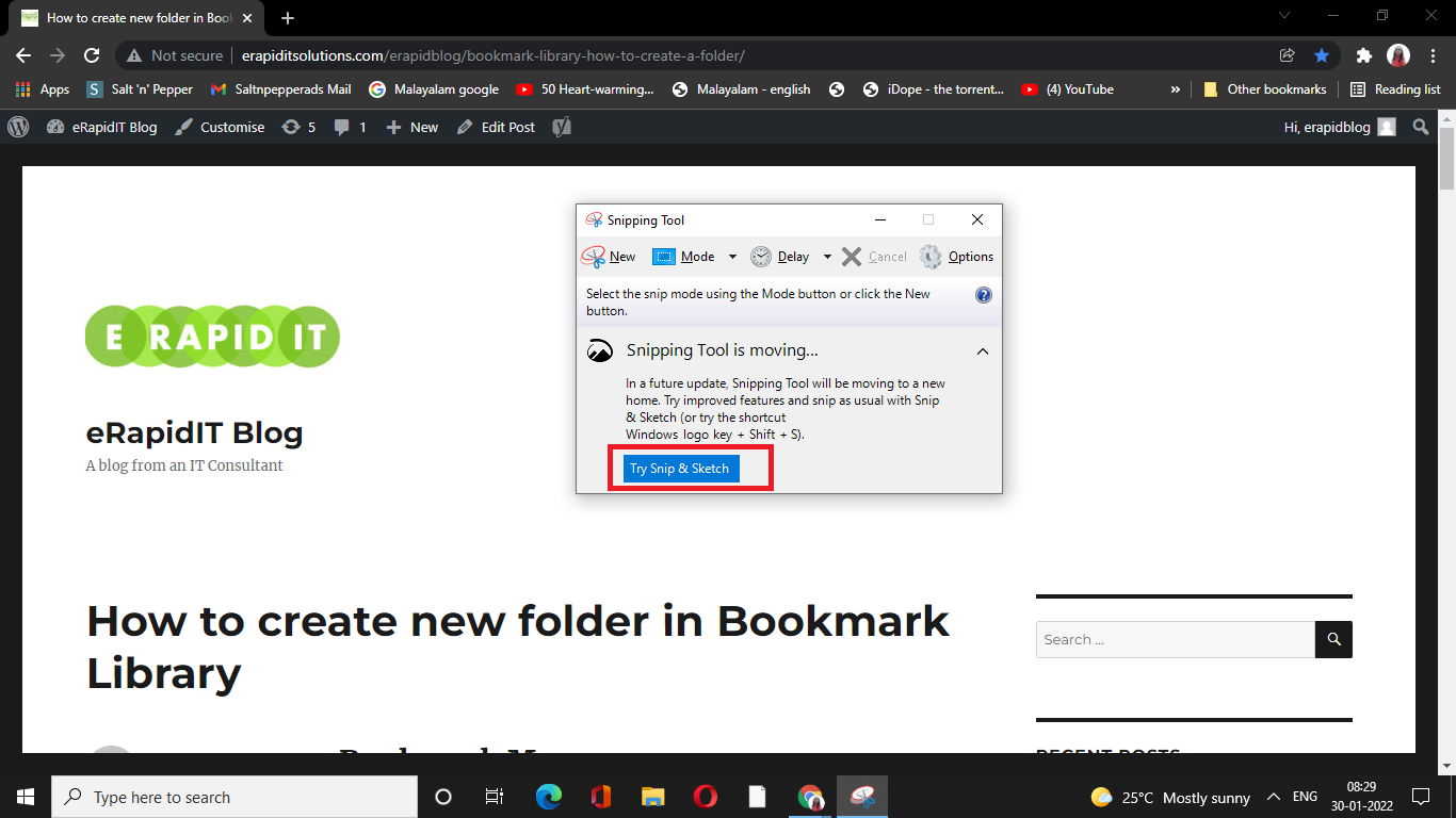 Several Different ways to take screenshots on Windows 10